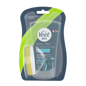 Veet Men Crème Dépilatoire Sous la Douche Peaux Sensibles, 150ml
