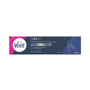 Veet Expert Crème dépilatoire – Jambes & Corps, 200ml | Veet