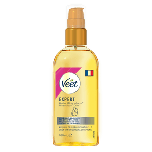 Veet Expert Huile Miraculous Multi-bénéfices - Pré & Post épilation, 100ml | Veet