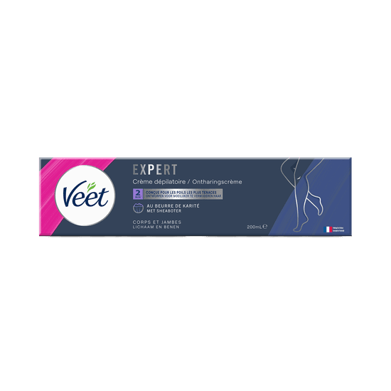 Veet Expert Crème dépilatoire – Jambes & Corps, 200ml | Veet